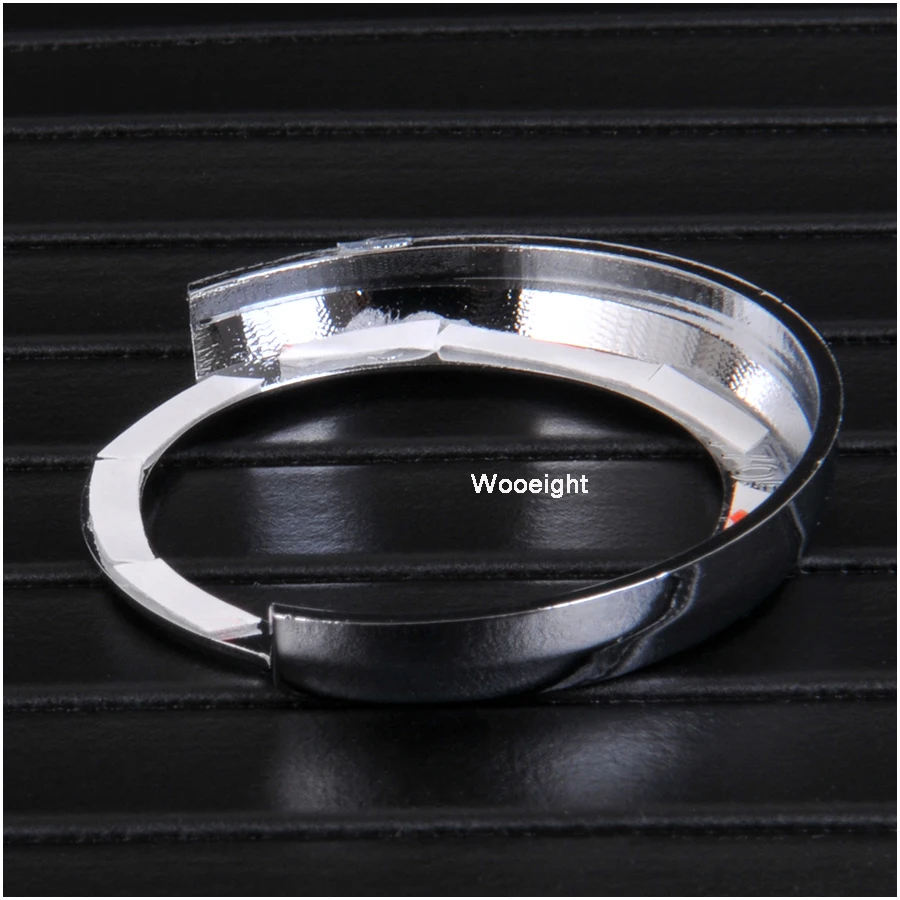 For BMW F30 F20 2013 2014 2015 2016 ABS Chrome Engine Start Stop Button Switch Frame Cover Trim Car Styling Switch Ring Moulding (5)