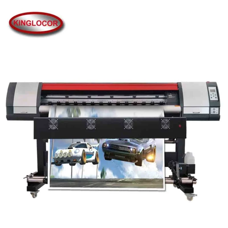 

6 Feet Water-Based Indoor Wallpaper Printer / Color Photo Digital T-Shirt Sublimation Printer Machine With Maintop Software