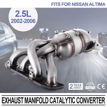 Best Fit Nissan Altima Exhaust Manifold Catalytic Converter 2002-2006 2.5L Gas Set