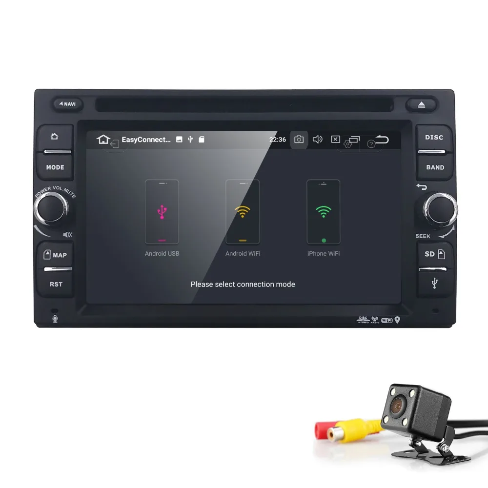 Excellent Tape Recorder 2 din Car Radio gps Android 8.0 Car DVD player Multimedia for nissan xtrail Qashqai juke Head unit audio 4GB+32GB 2