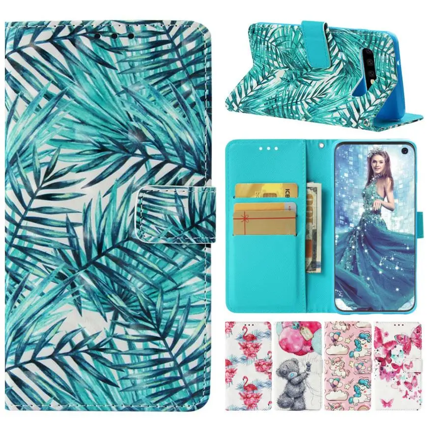 

Wallet Phone Case For Samsung Galaxy Note 9 8 S9 S8 Plus S7 j3 j5 j7 A3 A5 2017 2016 Leather Flip Stand Book Shell Cover DP03E