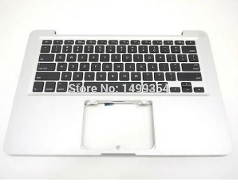 Натуральная A1278 Topcase упор с клавиатурой для Apple MacBook Pro 13 ''A1278 верхней крышке Упор для рук с США клавиатура 2009-2012