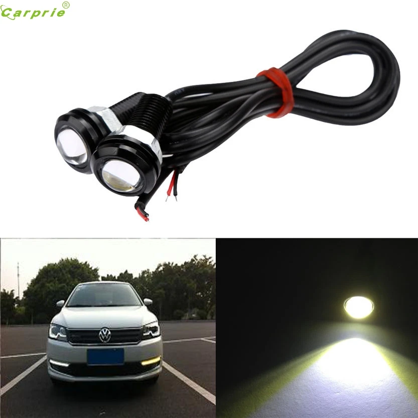 

Car Led Bulb 1x White DC12V 9W Eagle Eye LED Daytime Running DRL Backup Light Car Auto Lamp TJ