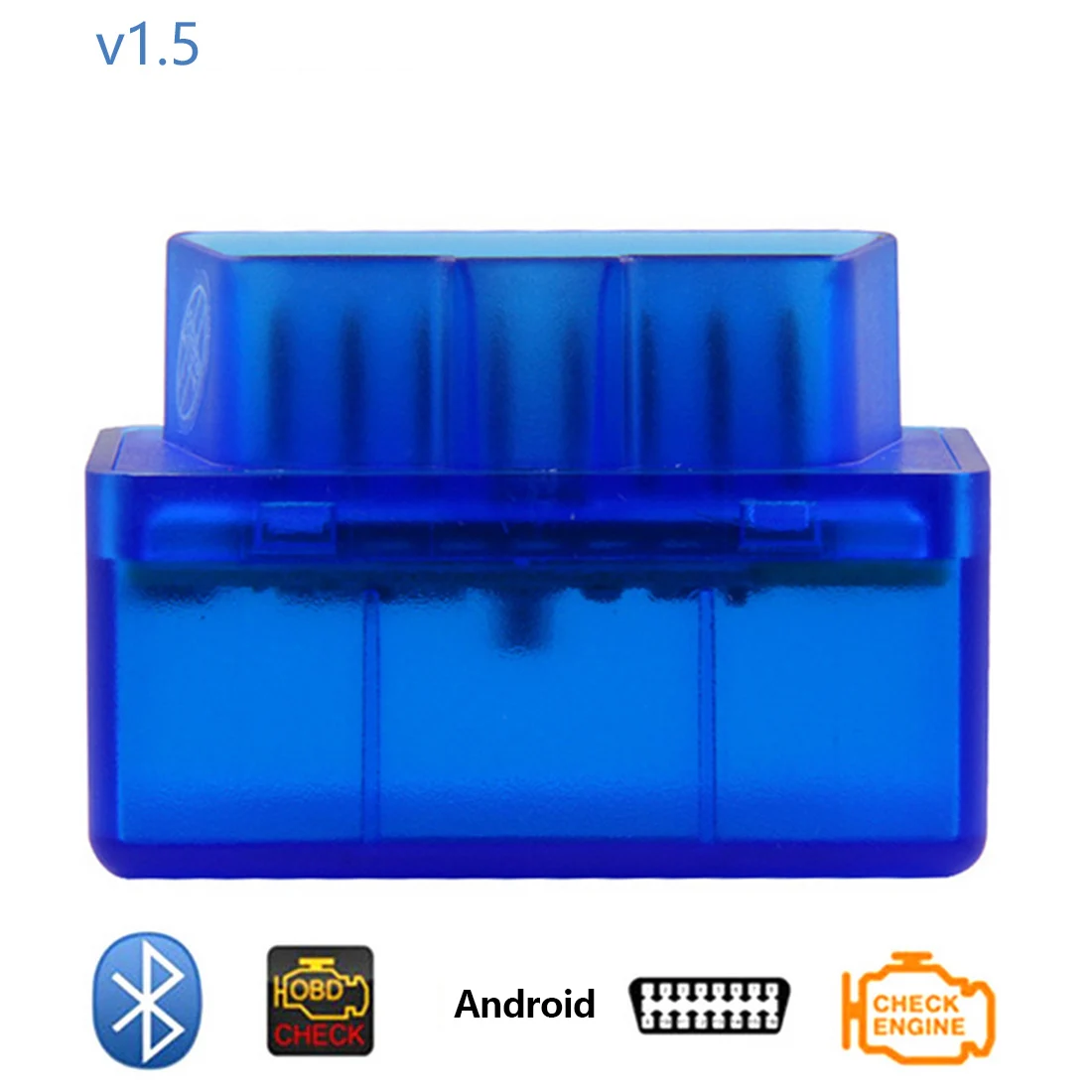 

Dewtreetali PIC18F25K80 V1.5 Super MINI ELM327 Bluetooth ELM 327 Version 1.5 OBD2 OBDII for Android Torque Car Code Scanner