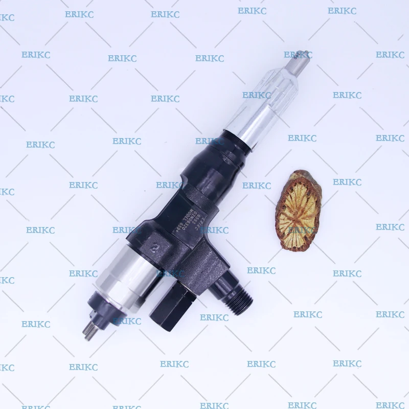 ERIKC 6593 дизель запчасти двигателя инжектор в сборе 095000-6593 common rail топливный инжектор в сборе 0950006593 для Hino J08E-TM