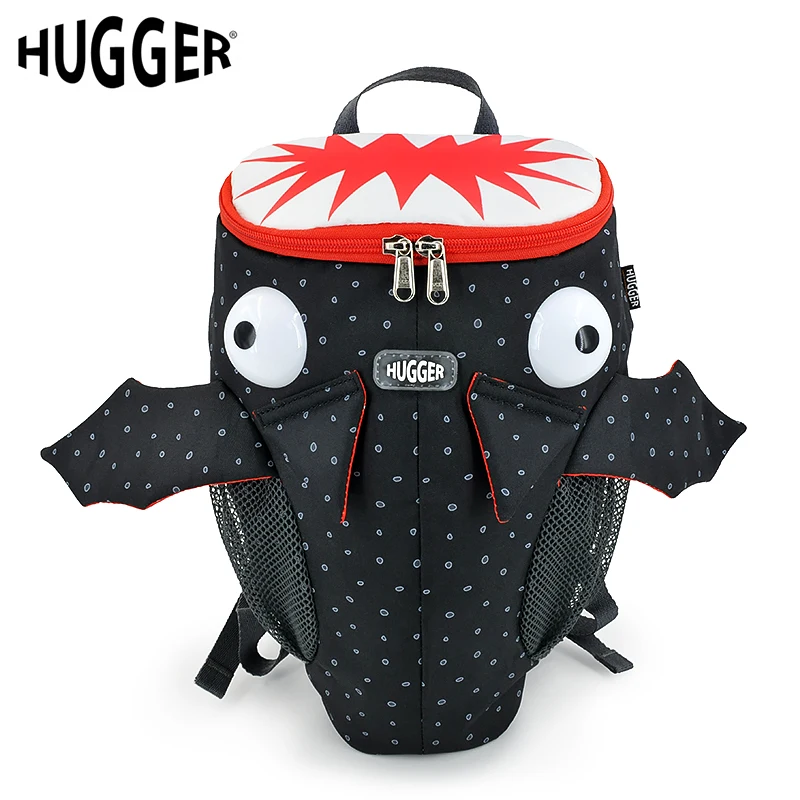 

HUGGER Brand Children's backpack Boy Kindergarten Cartoon Student Small bags lovely Satchel Cute animal School knapsack Baby bag