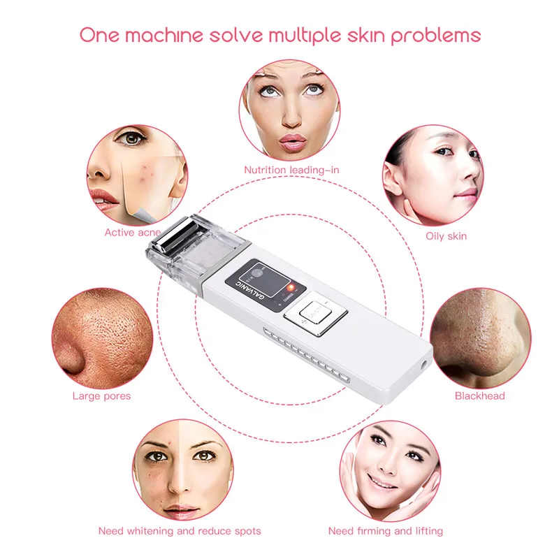 Galvanized Chain Microcurrent Eye Massager Wrinkle Removal Skin Lift