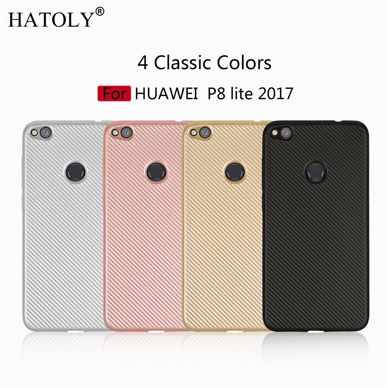 

Cover Huawei P8 Lite 2017 Case Huawei P8 Lite 2017 Soft Rubber Silicone Armor Phone Shell Phone Case for Huawei P8 Lite 2017