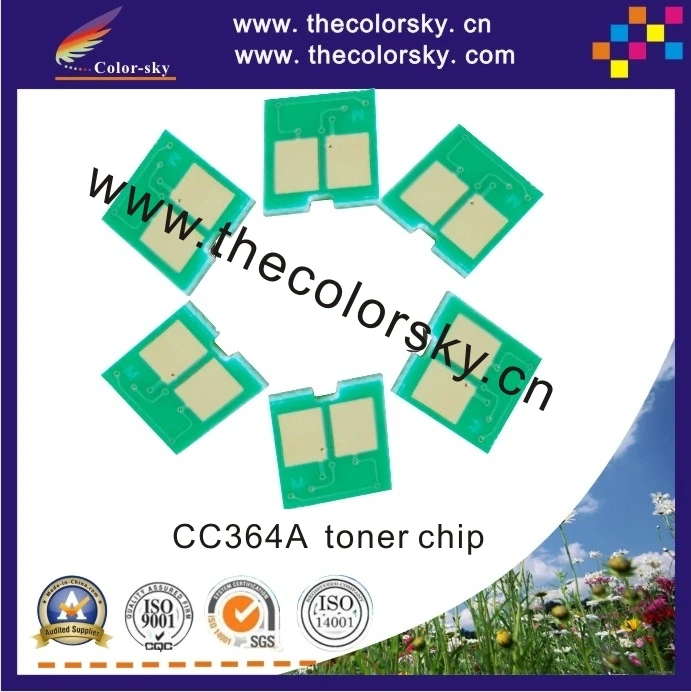 12PCS/Lot Toner Cartridge Reset Chip for HP P4014 P4014N P4015 P4015N P4015TN P4515N P4515TN P4515X CC364A BK 10K (CZ-DH364A) | Компьютеры
