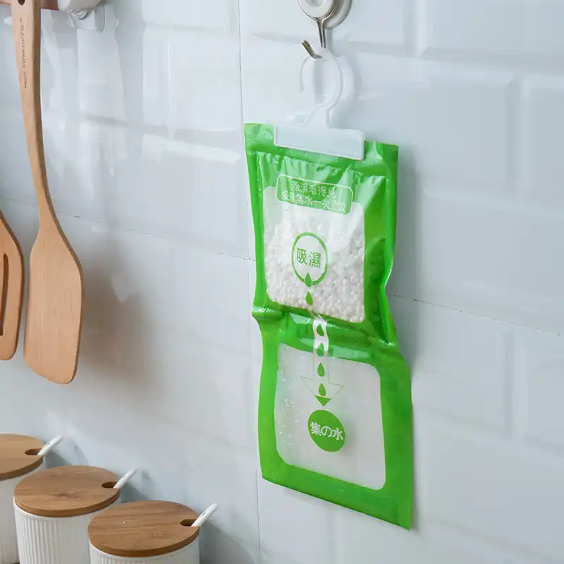 About 125g Moisture Absorber Bags Desiccant Hangable Wardrobe