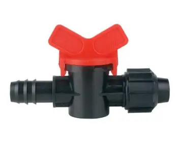 

10pcs- pack Dia16mm into Dia16mm tube Lock Tape Coupler with Valve