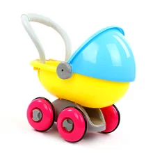 Детская коляска игрушка-ходунок анти-Роллер обучения стоящая Прогулочная ДЕТСКАЯ тележка многофункциональная с музыкой обучающий ходьбе игрушка c