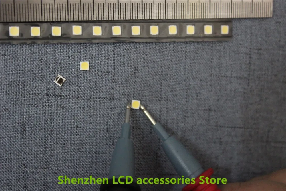 150 шт./лот для альтернативной LG SMD СВЕТОДИОДНЫЙ 3535 6 в холодный белый 2 Вт для LG3" /LG42"/LG4" большой объектив светодиодный ЖК-телевизор