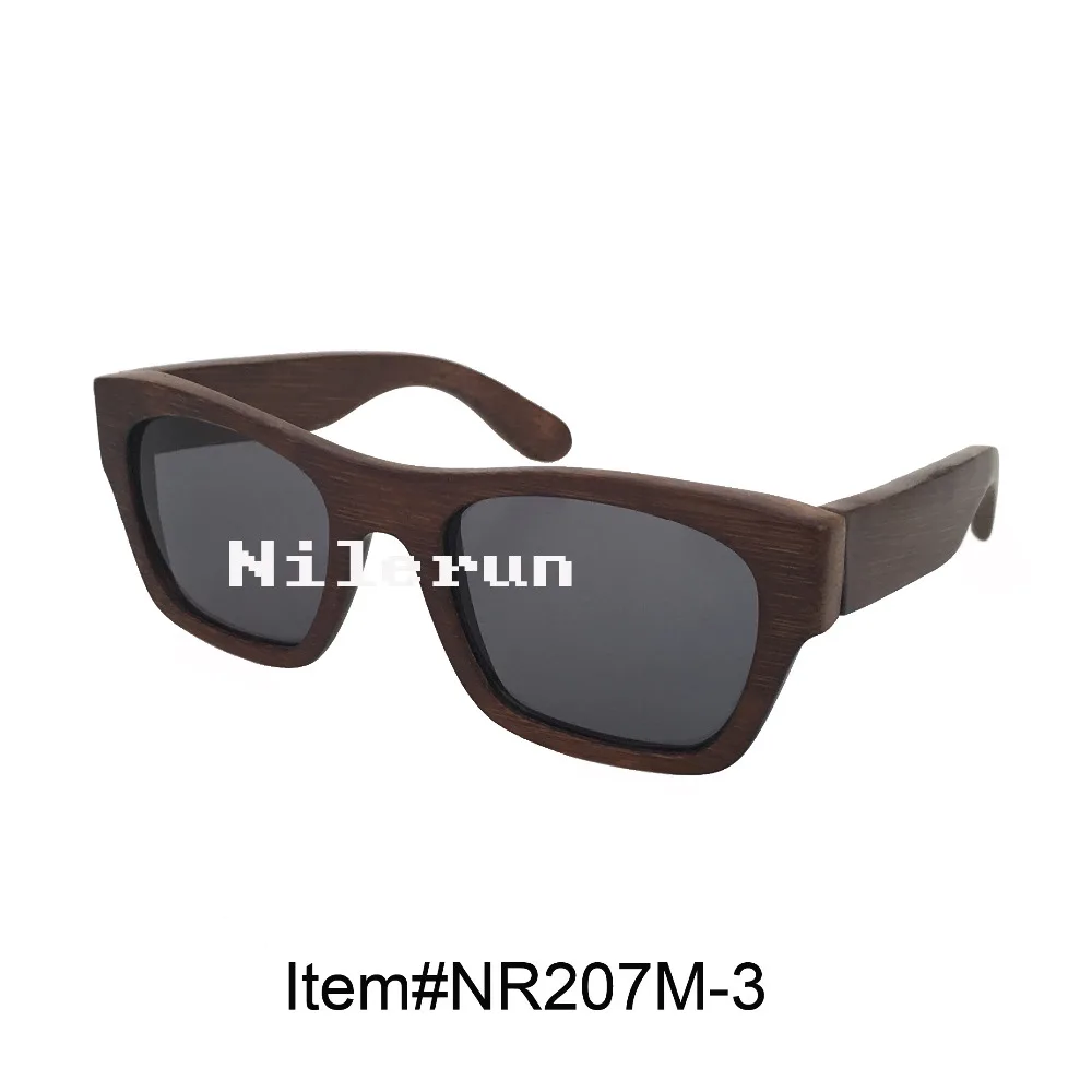 

cool unisex women men bamboo sunglasses