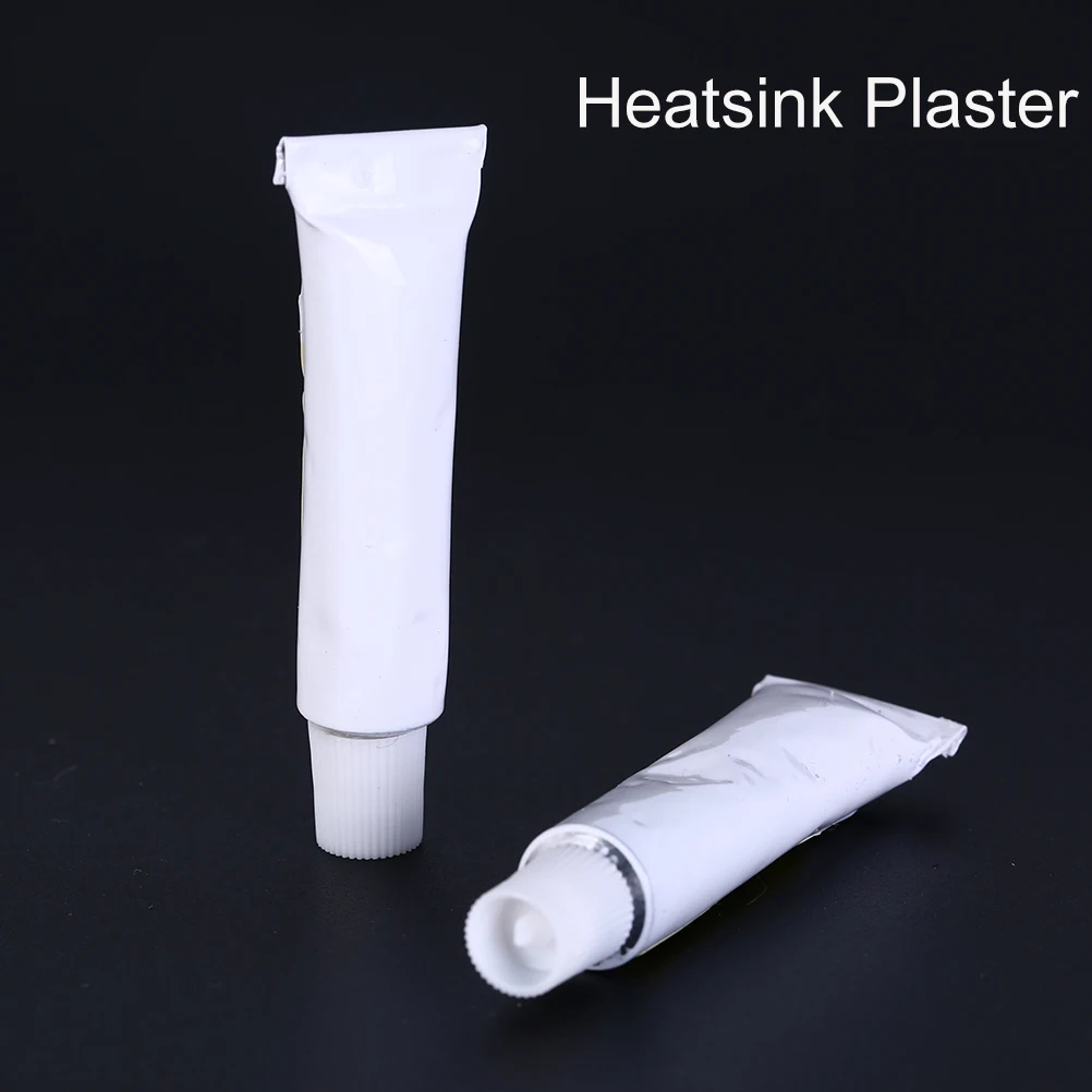 2Pcs Heatsink Plaster Thermal Silicone Adhesive Cooling Paste Strong