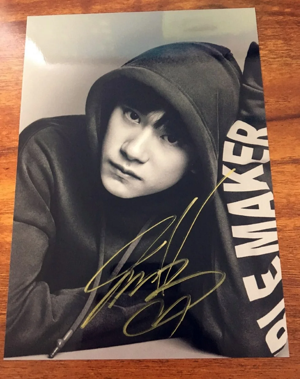 Ручная подписка TFBOYS Jackson фото с автографом 5*7 102018