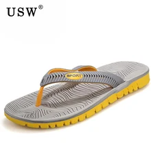 Más el Tamaño de La Venta Caliente de Verano 2017 Sandalias de Los Hombres de Moda Casual Hombres Zapatos de Playa Masaje Cubierta Flip Flop Zapatos Hombre
