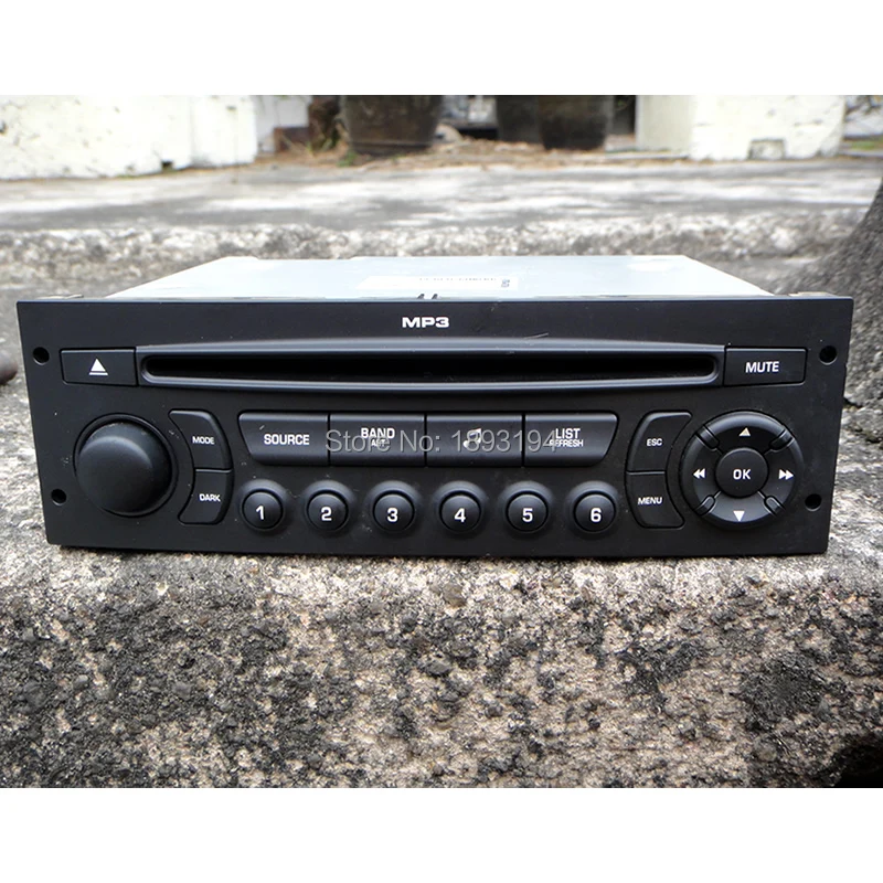 Оригинальный автомобильный радиоприемник RD45 с поддержкой USB Bluetooth MP3 для Citroen C3 C4 C5
