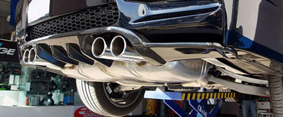 Углеродное волокно/FRP черный авто задний бампер Защита для губ Диффузор спойлер для BMW E92 M3 2008-2013 добавить стиль