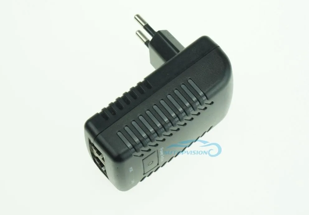 PoE адаптер 24 В 1A ЕС Plug Мощность через ethernet poe-адаптер injector Питание Бесплатная Доставка 10 шт. Бесплатная доставка