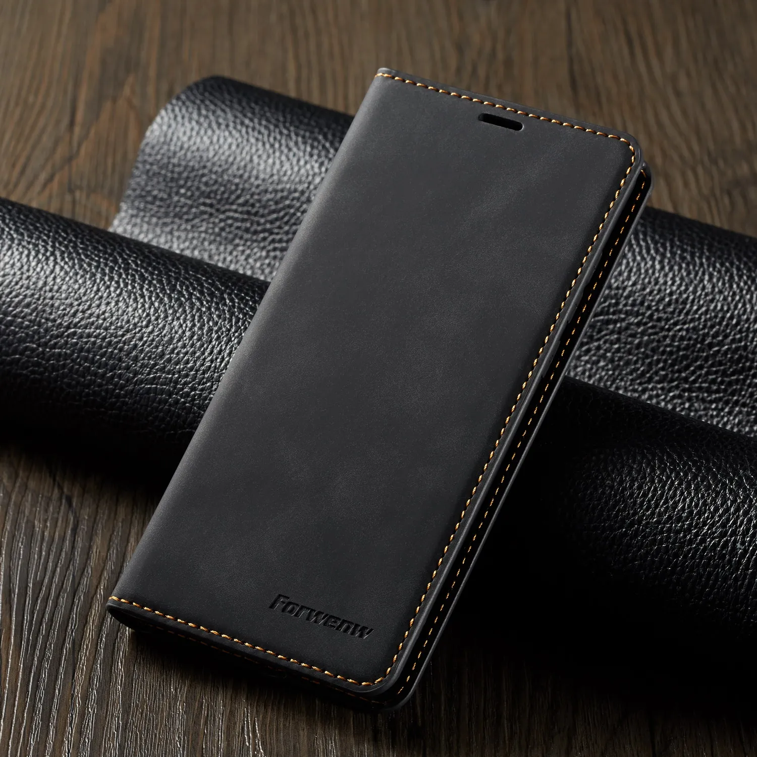 Кожаный чехол кошелек для телефона Huawei P20 P30 Mate 20 Lite Pro с магнитным слотом карт