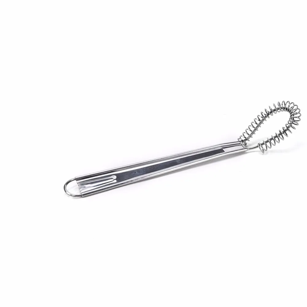 

1PC Mini Steel Egg Beater Whisk Milk Frother Foamer Coffee Spring Sauce Blender Powder Mixer Kitchen Tools Accessories