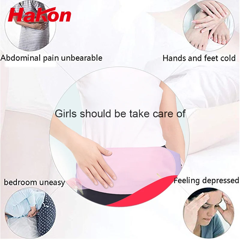 Usb Electric Heating Menstrual Heat Pad Belt For Period Pain Relief