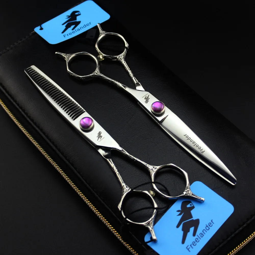 

5.5 in. High Quality Professional Hair Scissors set ,Straight & Thinning scissors set, barber shears
