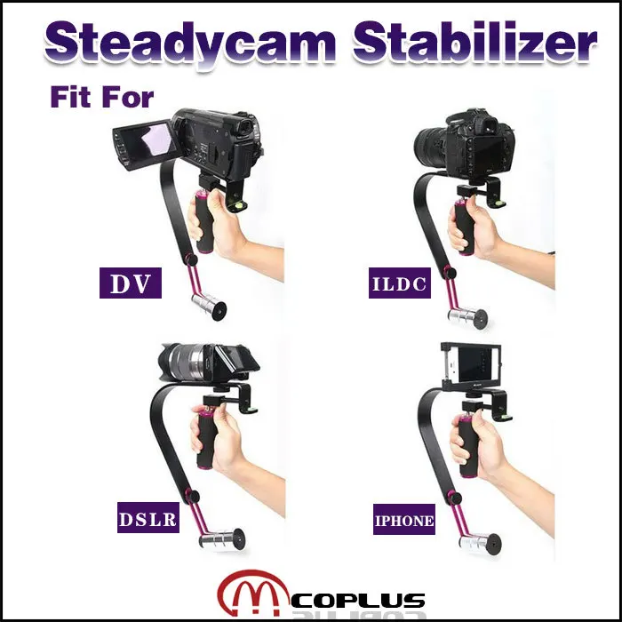 

Mcoplus-Professional Handheld Stabilizer Video Steadicam for Digital HDSLR DSLR Rig Shoulder Mount DV Camera Camcorder