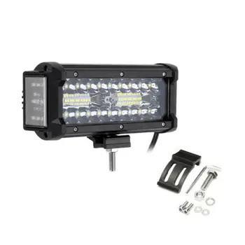 

7 Inch 360W Dual Side Shooter LED Work Light Bar Combo Offroad Driving Lamp IP68 270 degree 5600LM 6000K
