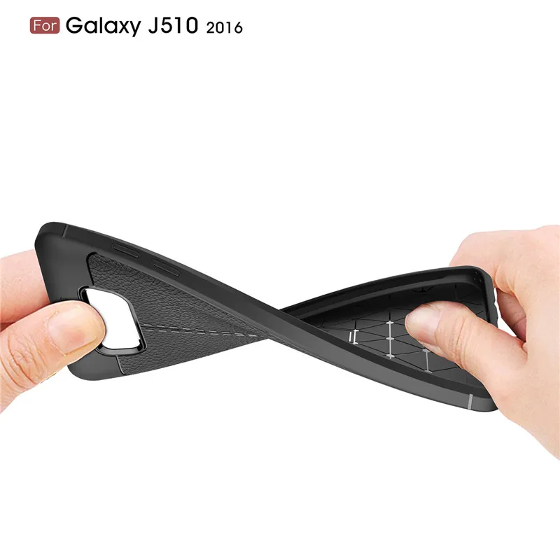 Чехол для телефона для Samsung Galaxy J5 J510F J510 чехол, мягкий, из силиконового материала ультратонкая задняя крышка для Samsung J5 чехол J510