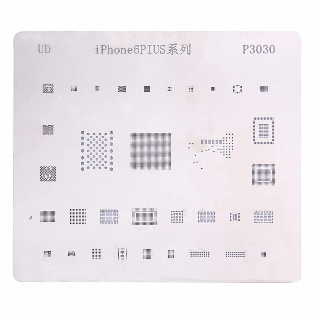 

Mobile Phone Rework Repair BGA Reballing Stencils for iPhone 6 Plus