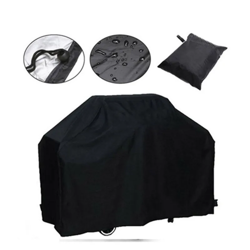 Garden Furniture BBQ Cover Round Square Outdoor Waterproof And Dust Grill Pizza Oven Furniture