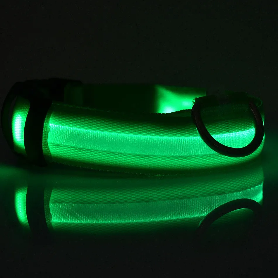Safety LED Luminous Nylon Collar for Pets - Image 6