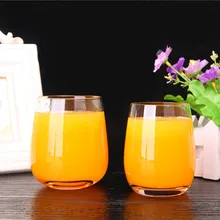 Ручной Мода многофункциональный прозрачный яйцо чашки Стекло сок чашка прозрачная Свинца Хрустальный Кубок