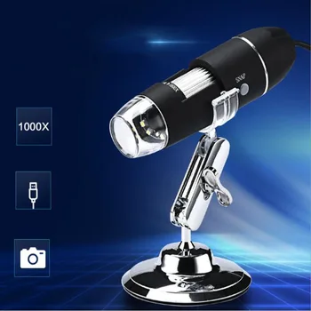 

Handheld Digital Digital Microscope 1000X 8LED Digital USB Industrial Beauty Microscope Electronic Stereo USB Endoscope Camera