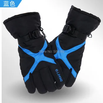 

free shipping male skiing gloves hiking biking gloves ym062-w average size