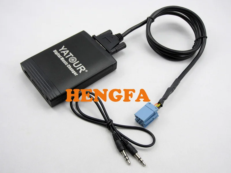 Yatour Car Digital Music Changer USB MP3 AUX adapter For Smart 450 Lancia lybra Fiat Bravo Marea 8-Pin grunding yt-m06