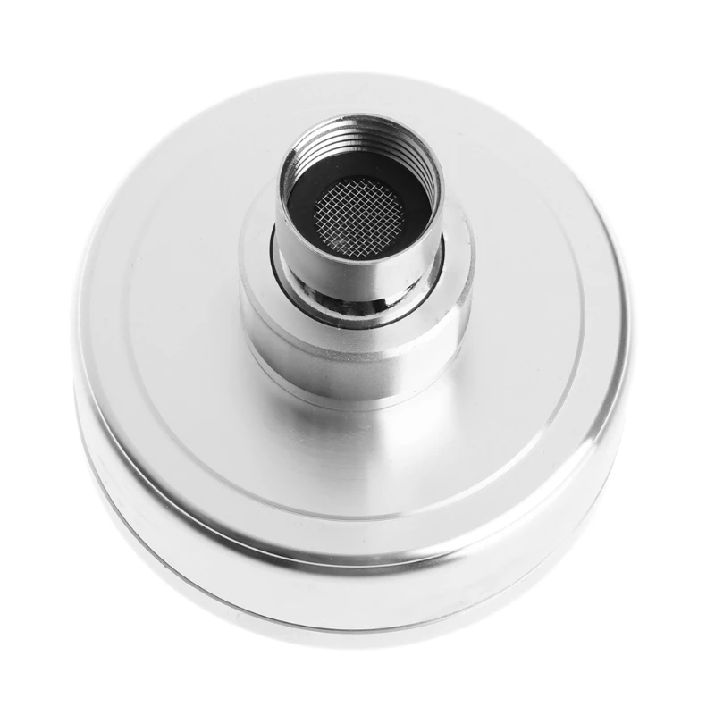 

Aluminum Space Pressurized Shower Head 3.2inch Nozzle Bathroom Hotel Sprinkler #0604