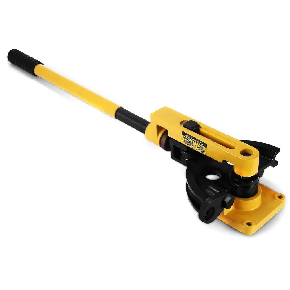 

10-25mm Manual Pipe Tube Bender Metal Bending W/Dies Tool Workshop Handheld
