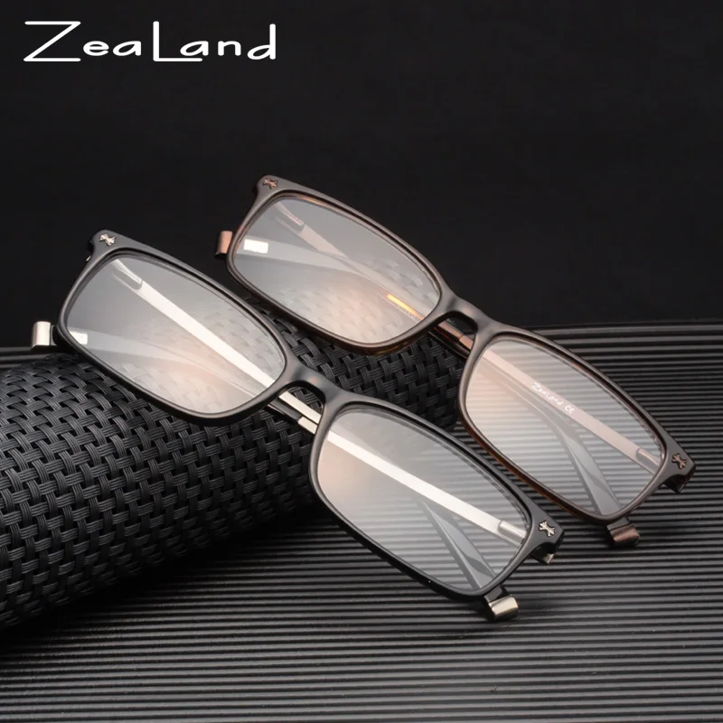 Зеландии модных брендов Изысканный Мужской очки для чтения для Для женщин и Для мужчин полный кадр очки 1.0, 1.5, 2.0, 2.5, 3.0