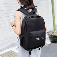 2019 Shoulder bag New Korean Version Of The Wild Travel bag Student bag Backpack Men And Women Tide simple canvas backpack japan and south korea version of the bag men s youth campus students travel shoulder bag