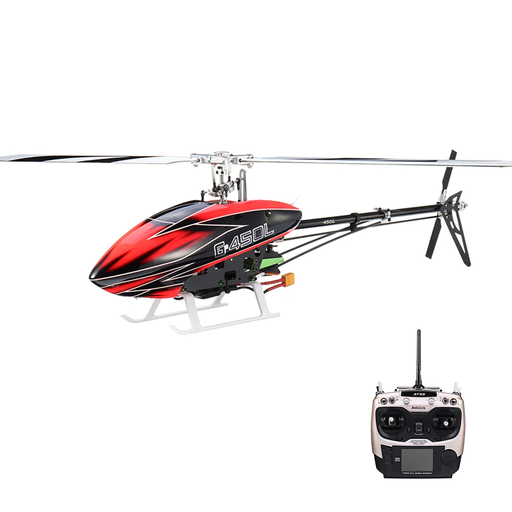 

JCZK ASSAULT 450L DFC 6CH 3D Flybarless RC Helicopter Propeller Aileronless Drone Model Toy With Transmitter RTF