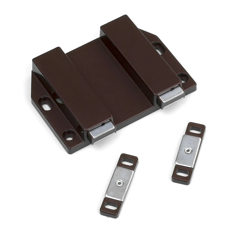 2 шт. двойные Магнитные защелки для шкафа двери шкафа|magnetic catch latch|double magnetic catchmagnetic |