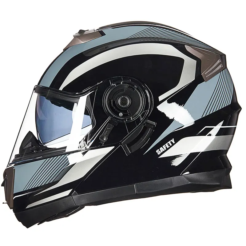 

GXT 160 Motorcycle Flip Up Helmet 4 Seasons Double Lens Full Face Riding Helmet Casco Racing Motocross Capacete
