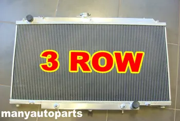 

3 ROW For Nissan Patrol Y61 GU 4.5L TB45E 6Cyl Petrol Aluminum Radiator AT 97-01 98 99 00 01