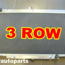 Radiador automático de aleación de aluminio para Nissan GU PATROL Y61, 3 filas, 4.5L