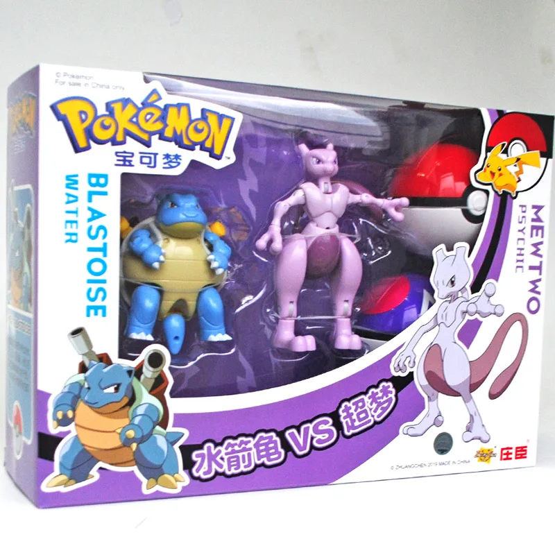 1 шт. японский карманный монстр Покемон фигурки pokeball Пикачу; Чаризард фигурка figuas кукла для детей вечерние поставки - Цвет: with box