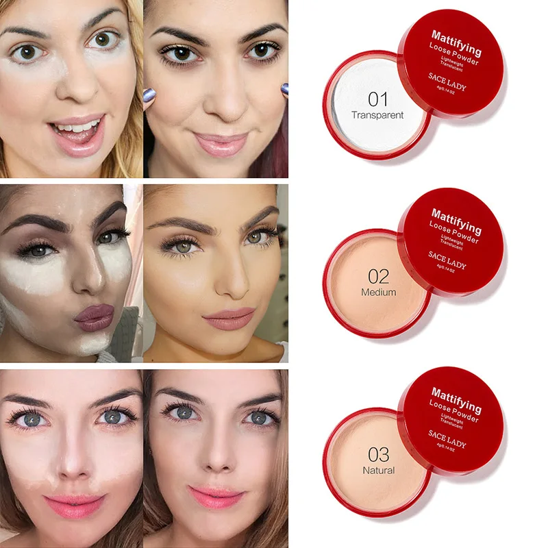 

Women Makeup Powder Silky Long Lasting Highlight Cosmatics Face Highlighter KG66