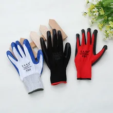 1 пара рабочих перчаток маслостойкие нейлоновые нитриловые защитные нитриловые перчатки рабочая одежда стойкий рисунок, принт, чистка труда